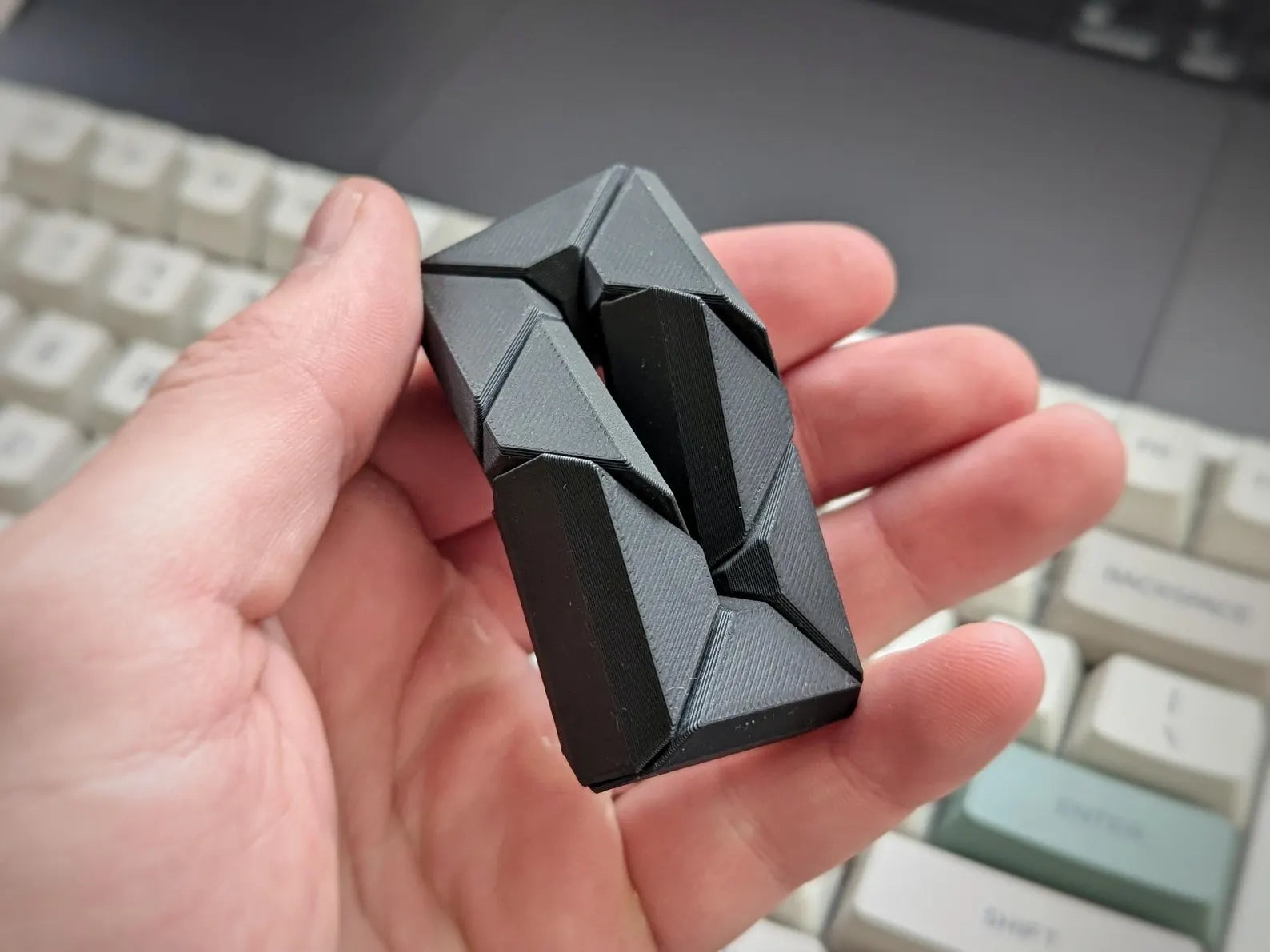 The Wobble – Minimalist Fidget Toy for Adults | Premium Stress Relief Desk Spinner for Office or Home